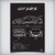 Print/Poster Porsche 911 Gt3 Rs 992 - Interlakes