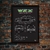 Quadro/Poster Subaru Impreza WRX Sti (GC) 1994 | Preto & Branco - loja online