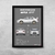 Quadro / Poster Subaru Impreza Wrx Sti (Blob) 2004 | Colorido - Interlakes