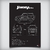 Quadro/Poster Suzuki Jimny 4All 2015 | Preto & Branco - Interlakes