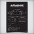 Quadro/Poster Volkswagen Amarok Highline 2.0 2015 | Preto & Branco - Interlakes