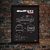 Quadro/Poster Volkswagen Golf Gti Mk2 | Preto & Branco - loja online