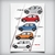 Quadro / Poster Volkswagen Up | Modelos - Interlakes