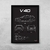 Print/Poster Volvo V40 2.0 2018