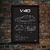 Quadro/Poster Volvo V40 2.0 2018 | Preto & Branco - loja online