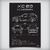 Print/Poster Volvo Xc60 R-Design 2.0 T6 2023 - Interlakes