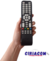 Controle Remoto para Tv Aoc Le40d1452 - Le43d1452 - Le48d1452