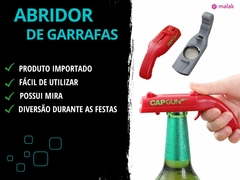 Abridor De Garrafas Lança Tampinha De Cerveja - comprar online