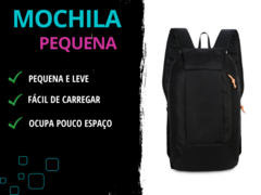 Mochila Pequena Bolsa Saco Treino Fitness - comprar online