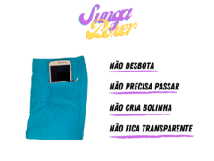 Sunga Masculina Boxer Com Bolso Moda Praia Box Slim Short - comprar online