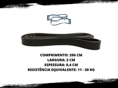 Kit 4 Super Band Elástico Fitness Fita Elástica Musculação - loja online