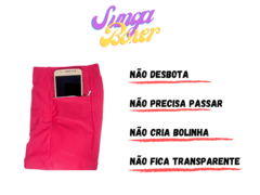 Sunga Masculina Boxer Com Bolso Moda Praia Box Slim Short - loja online