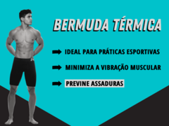 Kit 3 Bermudas Térmicas Masculinas Keeper Anti Assadura - comprar online