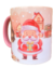 Imagem do Caneca (325ml) sublimada personalizada com alça colorida - Mimo de Natal