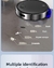 Aspirador robô inteligente, controle remoto sem fio com tanque para detergente - Click Store 