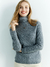 Blusa de lã gola alta para o inverno - loja online