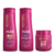 Kit +Liso Shampoo, Condicionador 350mL e Máscara 250g Bio Extratus