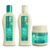 Kit Cachos e Crespos Shampoo, Condicionador e Banho de Creme Bio Extratus - 250mL