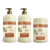 Kit Umectante Shampoo, Condicionador e Banho de Creme Bio Extratus - 1L