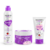 Kit Fun Lisos Shampoo 240mL, Máscara 250g e Finalizador 150g Bio Extratus