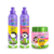 Kit Kids Liso Shampoo, Condicionador 240mL e Máscara 250g Bio Extratus