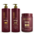 Kit Shitake Shampoo, Condicionador e Máscara Bio Extratus - 1L