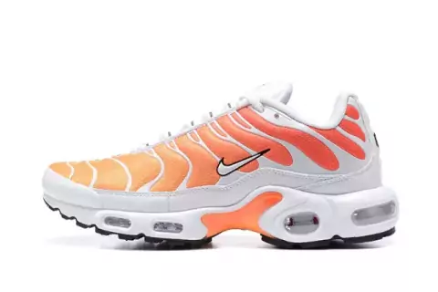 Nike tn cheap blanc orange