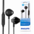 Fone de Ouvido Intra-auricular com Microfone Preto - Philips