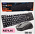 TECLADO E MOUSE S/FIO INOVA KV-8786