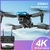 Drone Dobrável com Duas Câmeras 4K HD - E99 K3 Pro, Modo Altitude Hold, Design Mini R - Small Tech Club