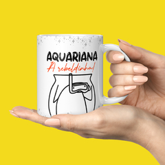 Caneca Aquariana. Caneca personalizada.
