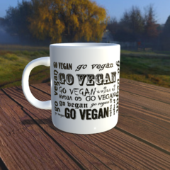 Caneca Personalizada - Go Vegan