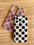 Capa bolinhas preto (linha iPhone)