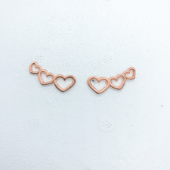 BR64 Earcuff corações - comprar online