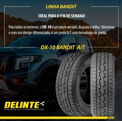 PNEU 205 70 R15 96H DX-10 A/T BANDIT DELINTE