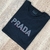 Camiseta Prada Preto - A-1481 na internet