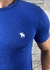 Camiseta Abercrombie Azul Bic - C-1689 - comprar online