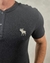 Camiseta Henley Abercrombie Preto - A-2098 - comprar online