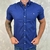 Camisa Manga Curta PRL Azul - 30239