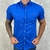 Camisa Manga Curta PRL Azul - 30266