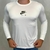 Camiseta Nike Dry Fit Manga Longa Branco - 3461
