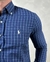 Camisa Manga Longa PRL Xadrez Azul Marinho - 40084 - comprar online