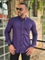 Camisa Manga Longa Aramis Roxo - 41085 - Brillare Store