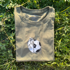 Camiseta verde militar futlove - comprar online