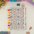 Caderno de Disco Floral Retrô - Tamanho A5 - comprar online