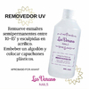 Removedor de Acetona p/ acrílico y esmaltado semi Las Varano 250ml