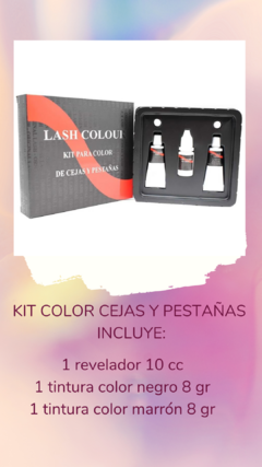 Kit Tinte Cejas LASH nacional