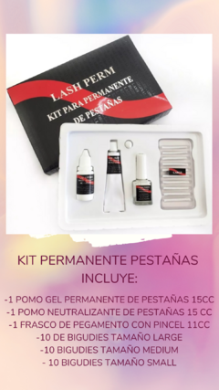 Kit Permanente Pestañas LASH nacional