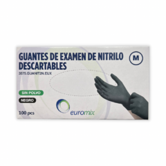 Guantes nitrilo caja x100 unidades Talle M