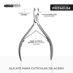 Alicate de cuticulas pinza CHERIMOYA PREMIUM